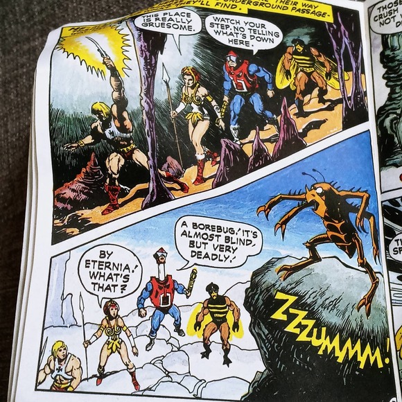 Vtg He-Man and the Insect People Masters of the Universe Mini Comic Book (ebab) - Picture 6 of 6